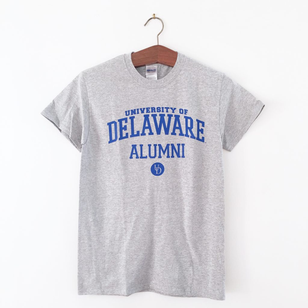 University of Delaware Alumni T-shirt – Oxford – National 5 and 10