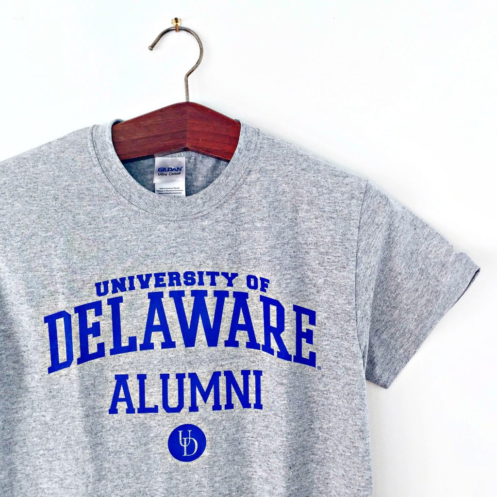 University of Delaware Alumni T-shirt – Oxford – National 5 and 10