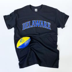 University of Delaware Arched Delaware T-shirt - Black