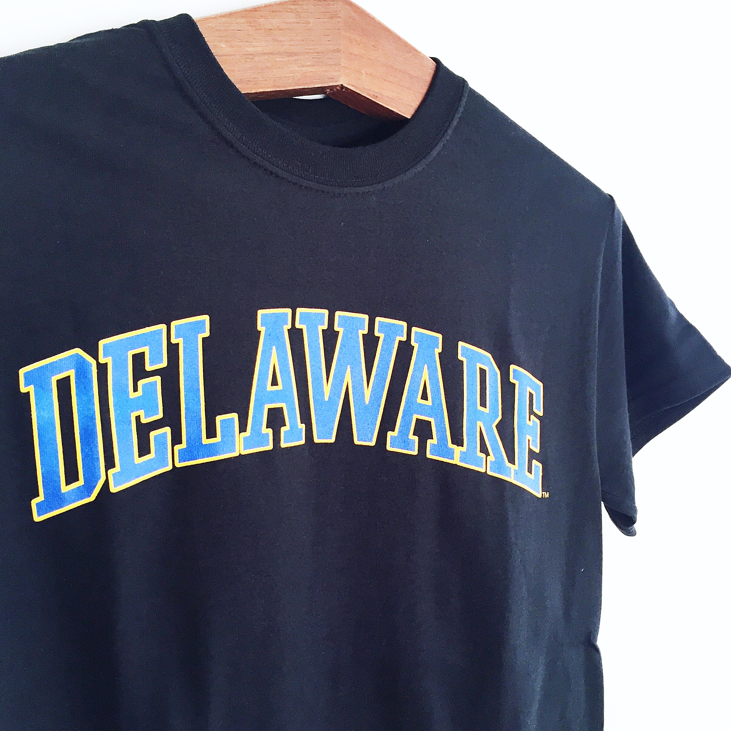 University of Delaware Arched Delaware T-shirt – Black – National 5 and 10