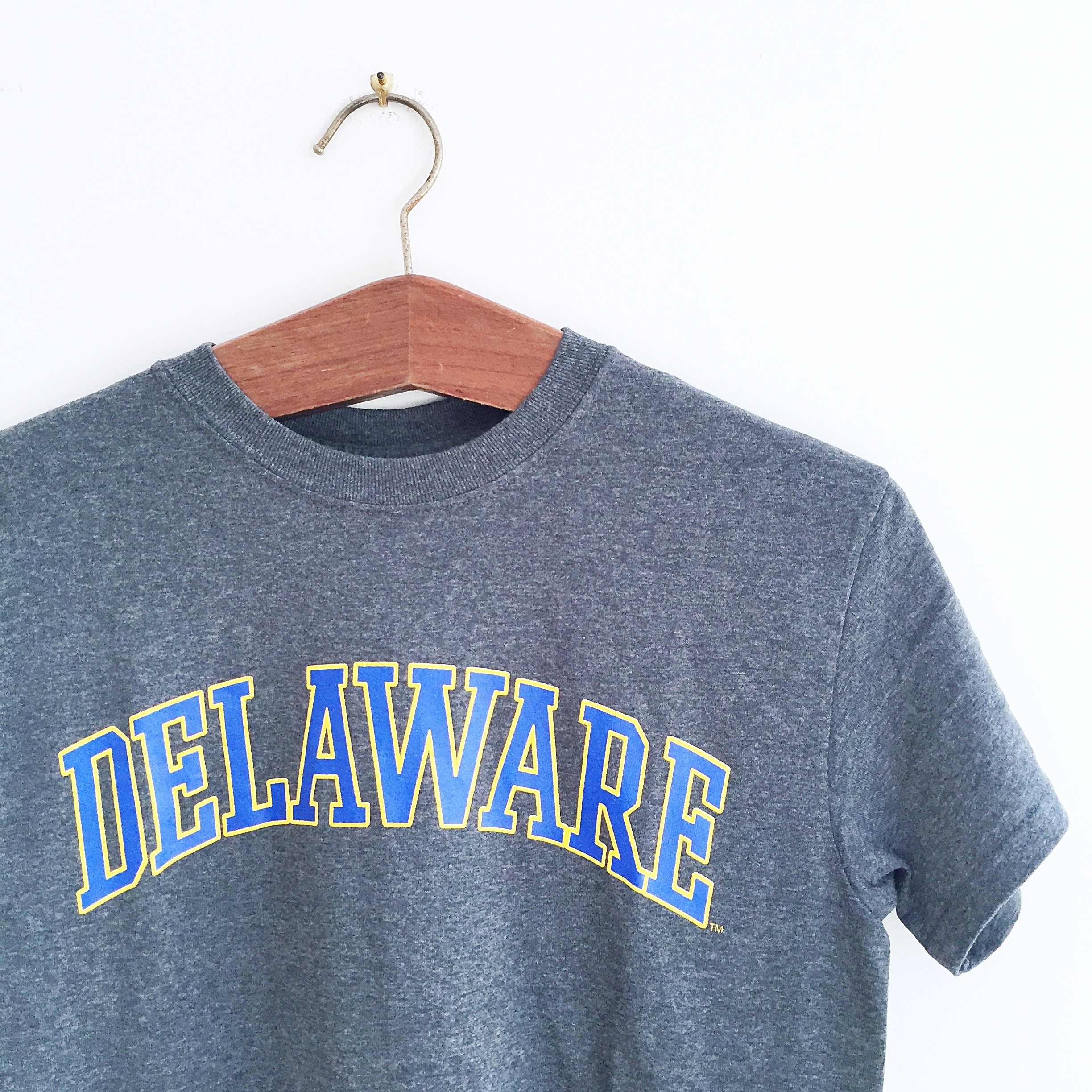 University of Delaware Arched Delaware T-shirt – Graphite – National 5 ...