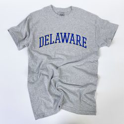 University of Delaware Arched Delaware T-shirt - Oxford