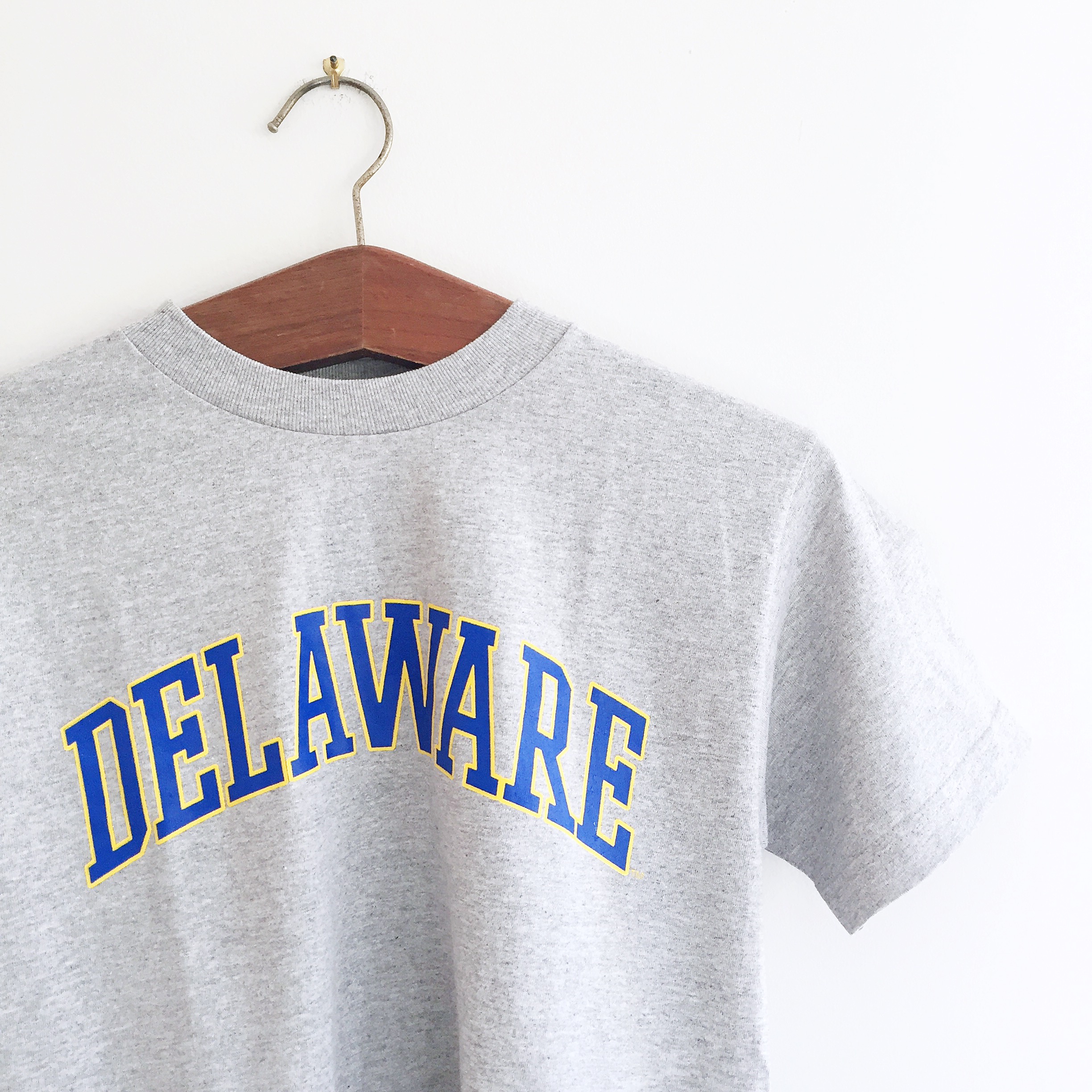 University of Delaware Arched Delaware T-shirt – Oxford – National 5 and 10