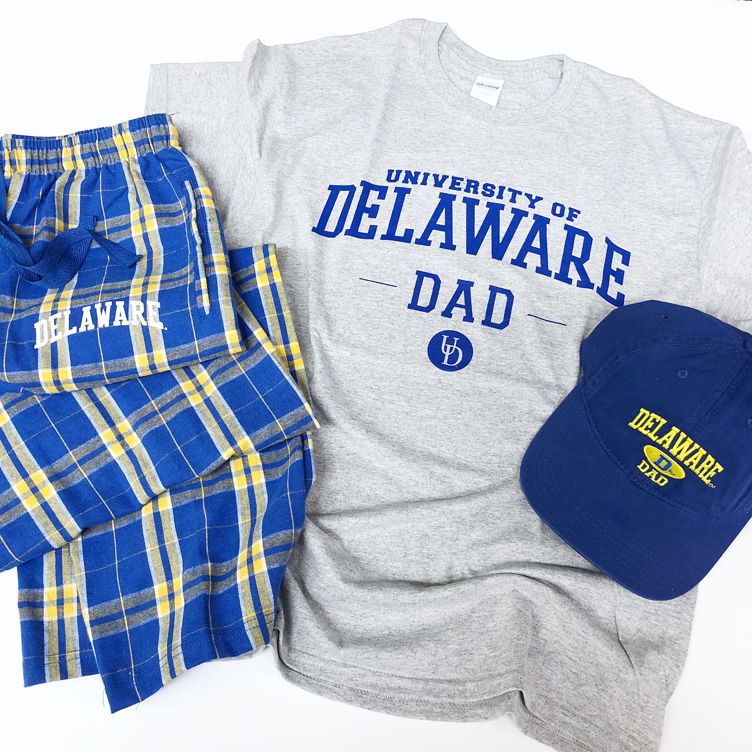 University of Delaware Fathers Day Mens Performance T-Shirt Brushed 