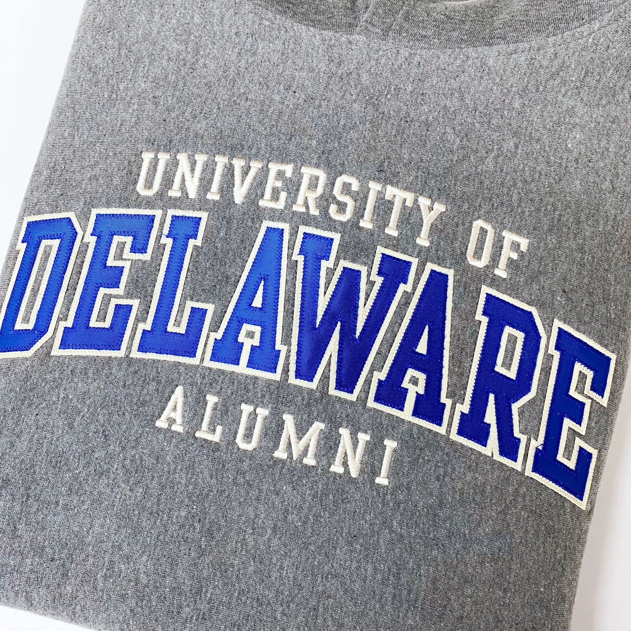 University of Delaware Alumni Embroidered Hoodie Sweatshirt – National 5  and 10