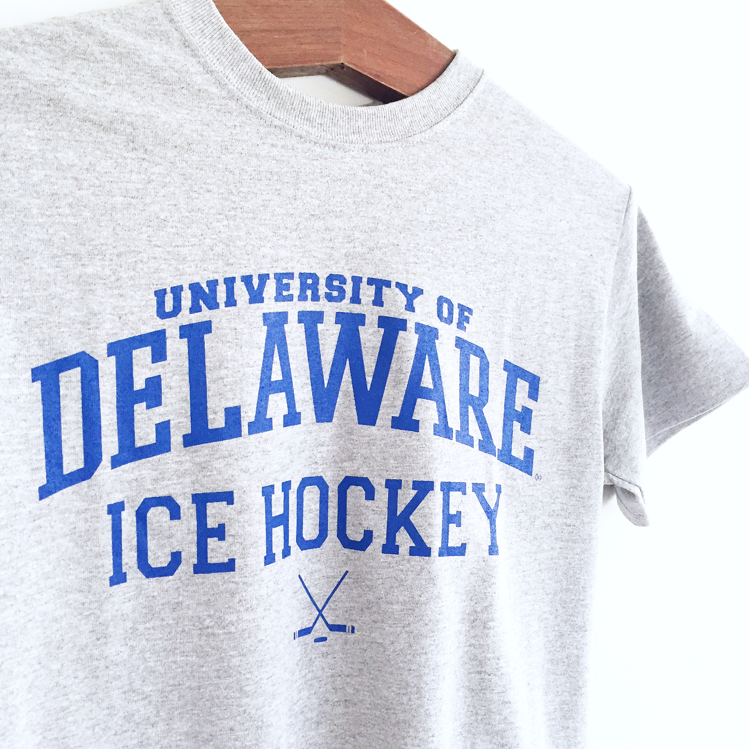 University of Delaware Ice Hockey T-shirt – Royal – National 5 and 10