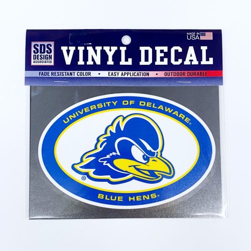 University of Delaware YoUDee Euro Oval Decal