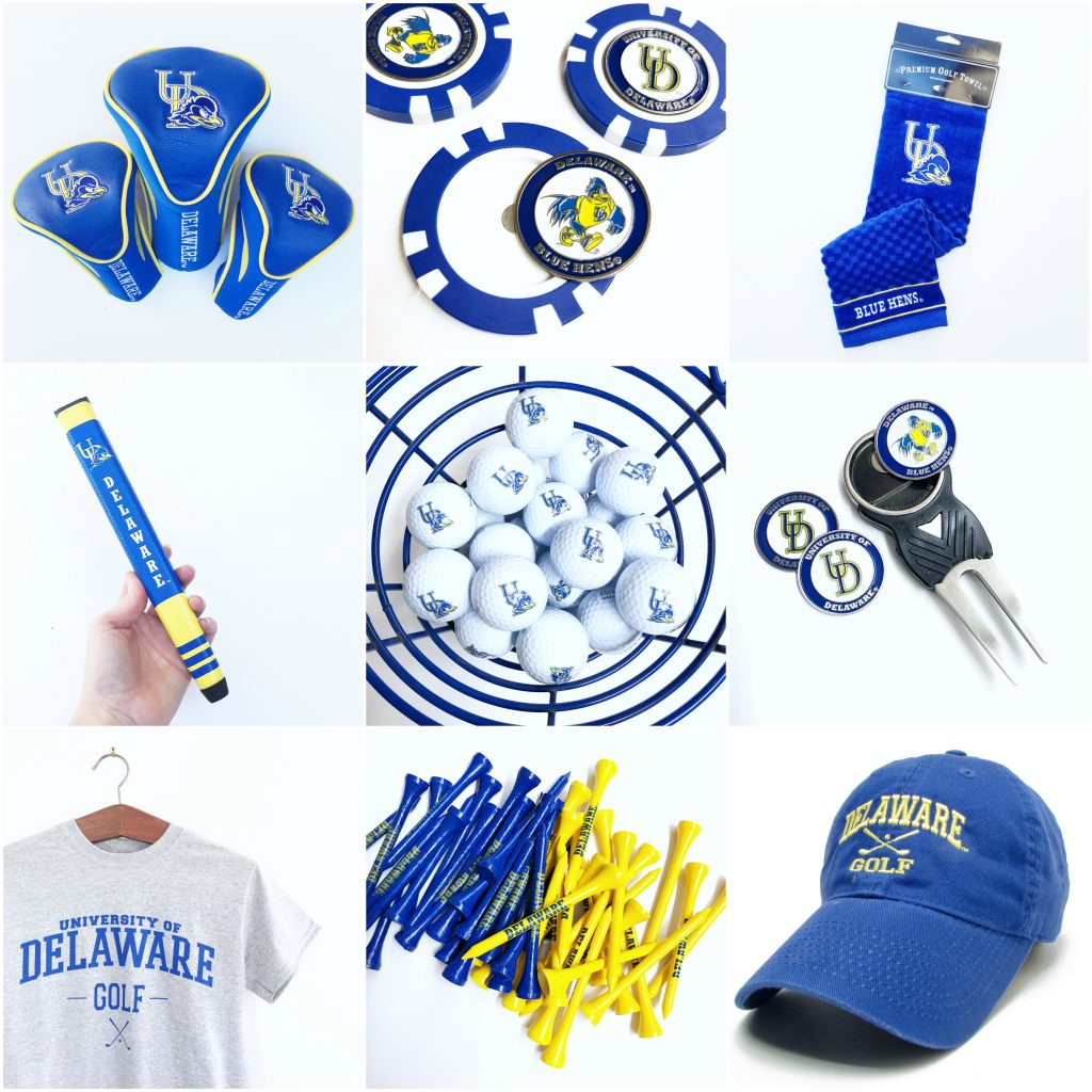 University of Delaware Golf Gear at National 5 & 10 Newark Delaware