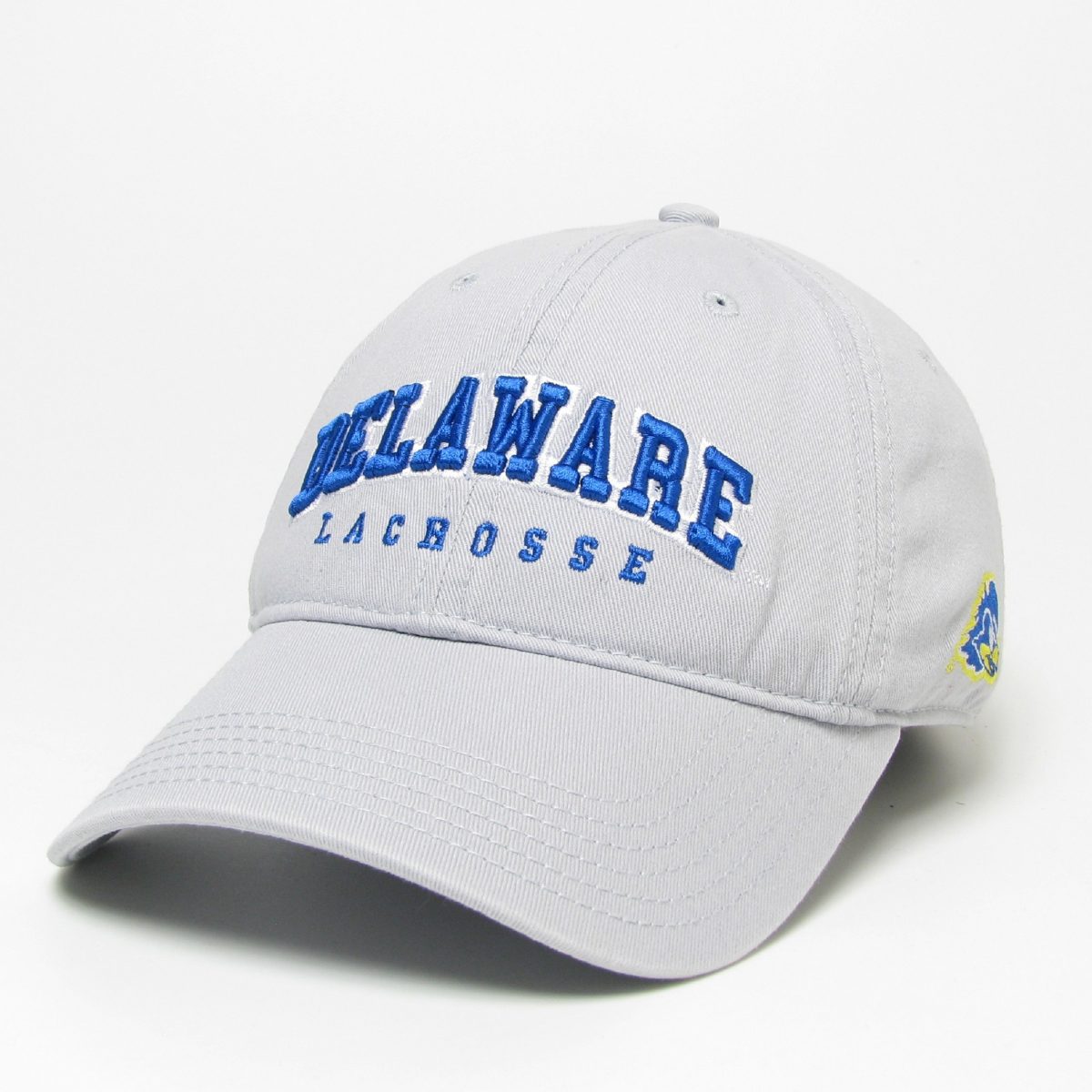 University of Delaware Lacrosse Hat Silver National 5 and 10