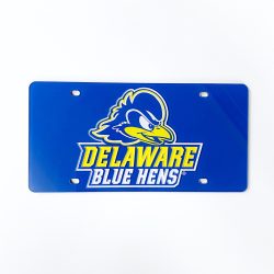 University of Delaware Stacked Athletic Logo License Plate