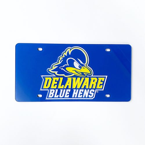 University of Delaware Stacked Athletic Logo License Plate
