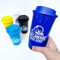 University of Delaware Insulated Koozie Travel Tumbler – National 5 and 10