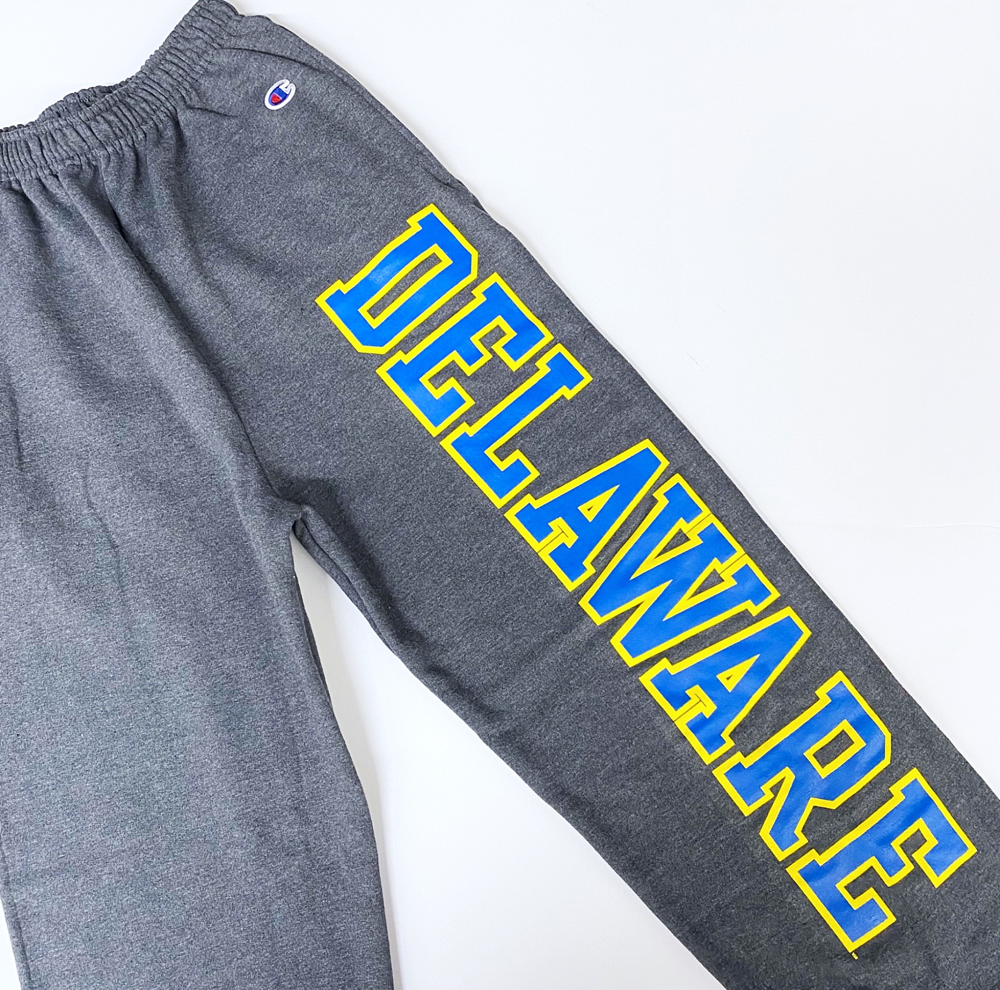 University of Delaware Champion Big Delaware Sweatpants - Charcoal