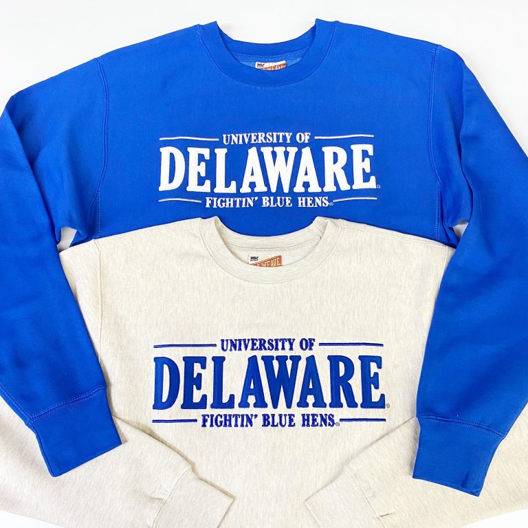 University of Delaware MV Tackle Twill Crewneck Sweatshirts