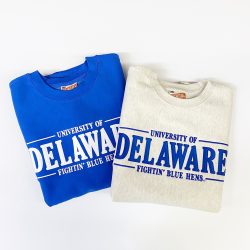 University of Delaware MV Tackle Twill Crewneck Sweatshirts