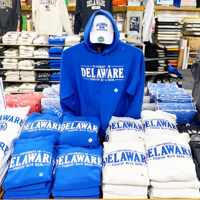 University of Delaware MV Tackle Twill Hoodie Sweatshirts