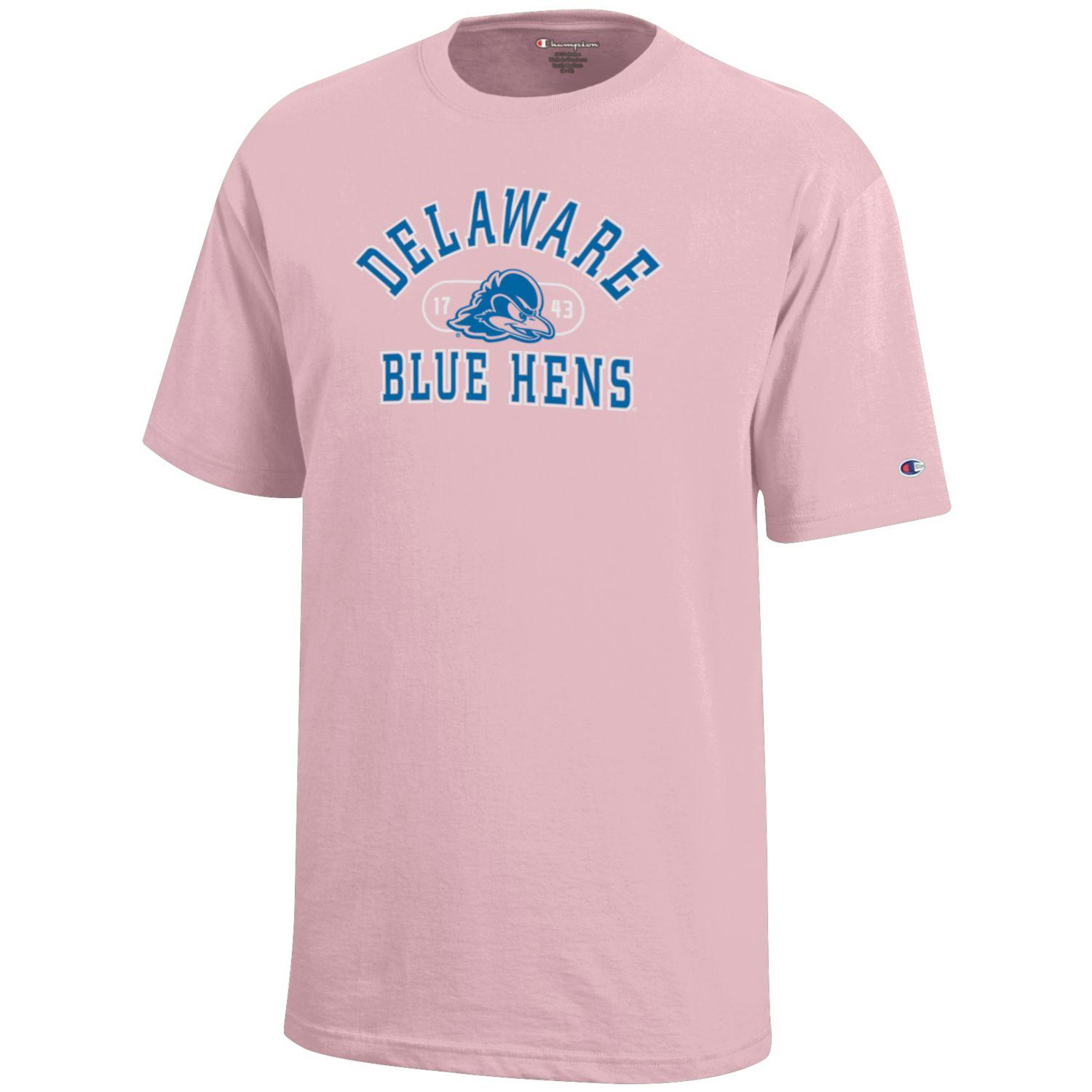 1743 Youth T-Shirt RYLDEL12 Venley Official NCAA University of Delaware Blue Hens Est 