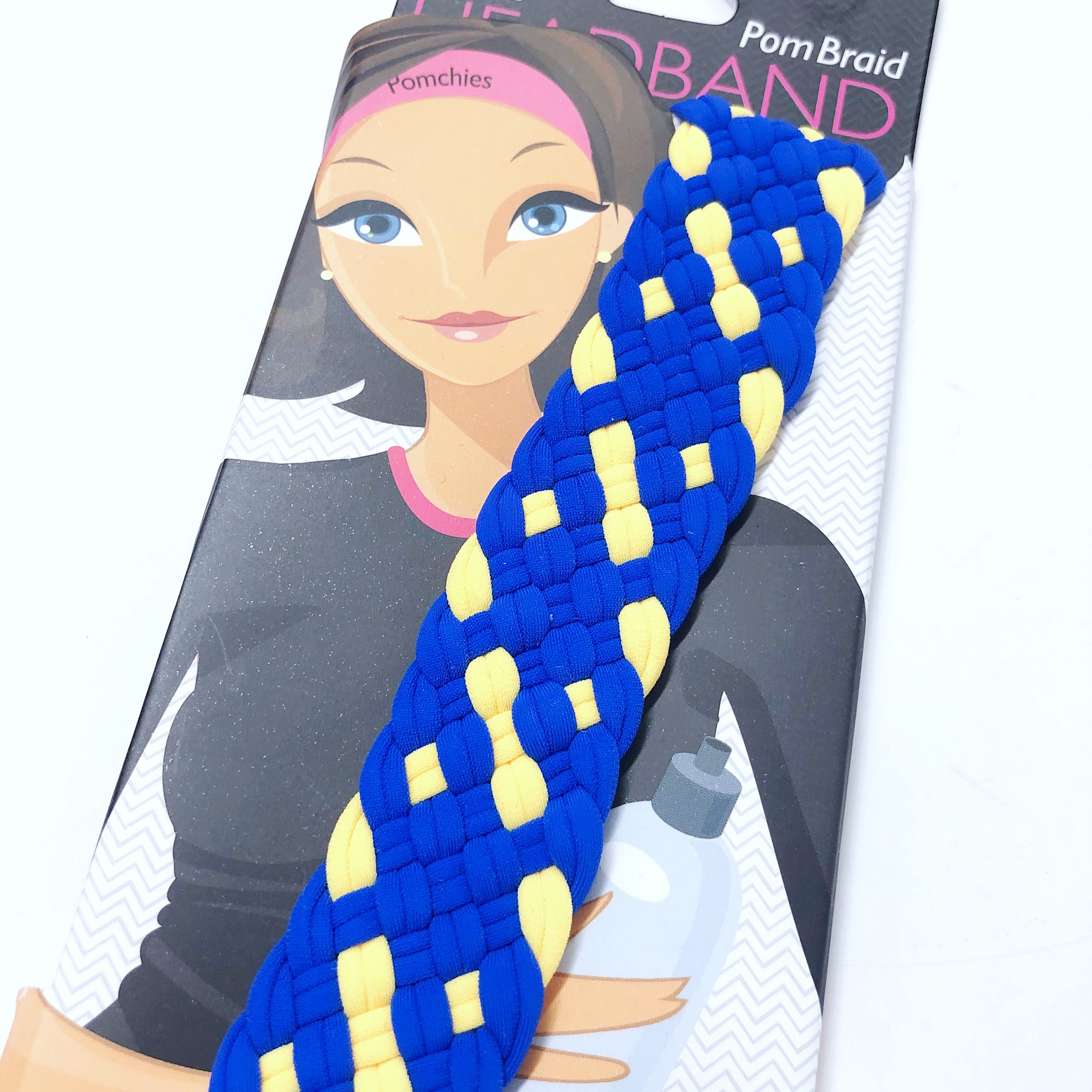 Blue Yellow Headband 