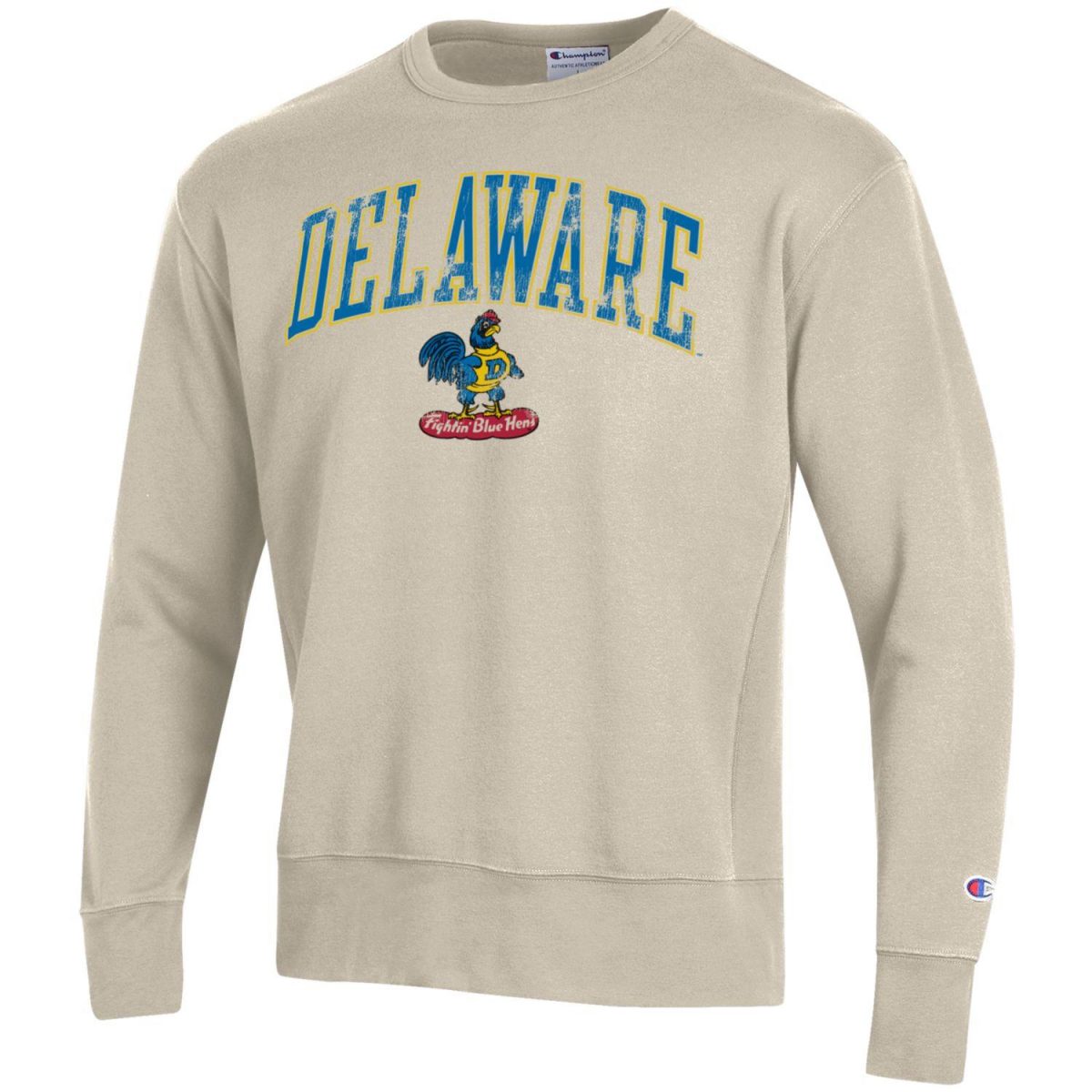 University of Delaware Champion Fightin’ Blue Hens Retro Crewneck ...