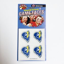 University of Delaware 3-Color YoUDee Temporary Tattoos