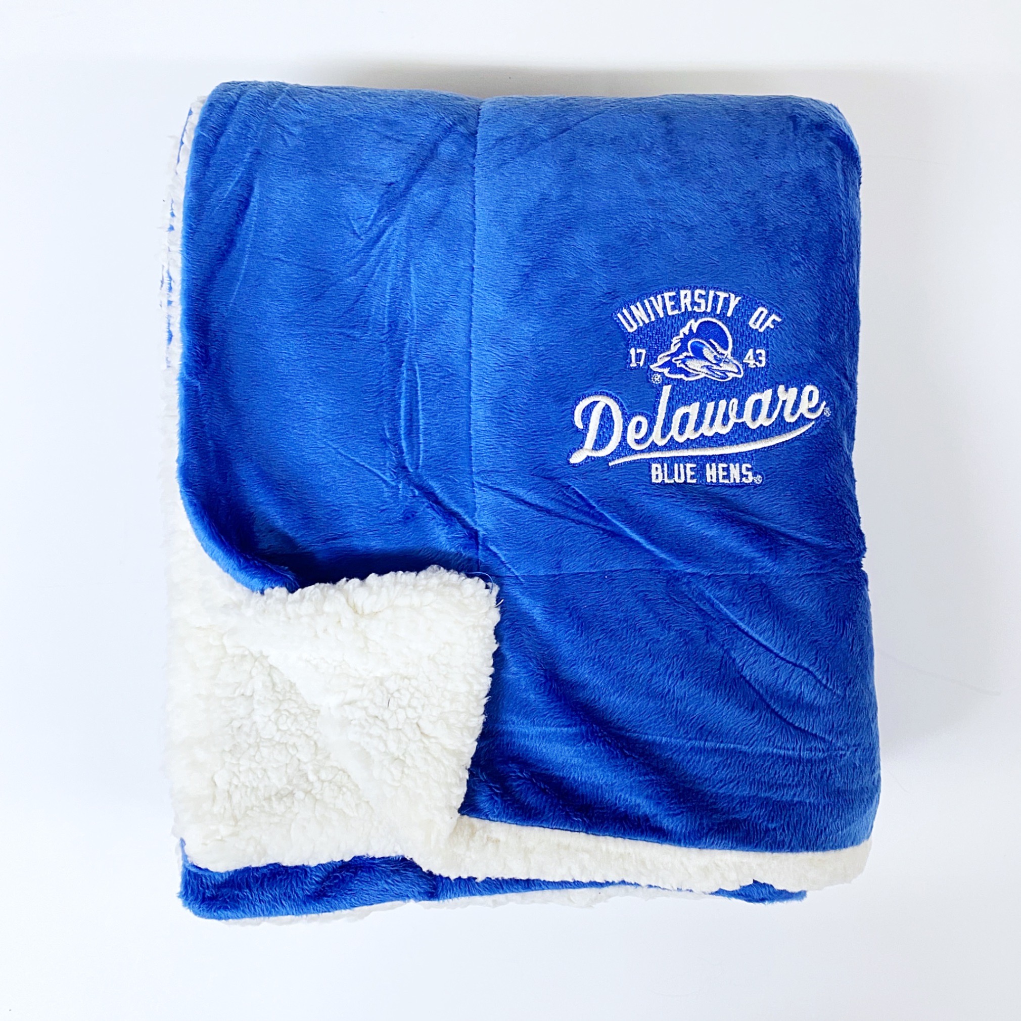 University Of Delaware Sherpa Throw Blanket National 5 And 10