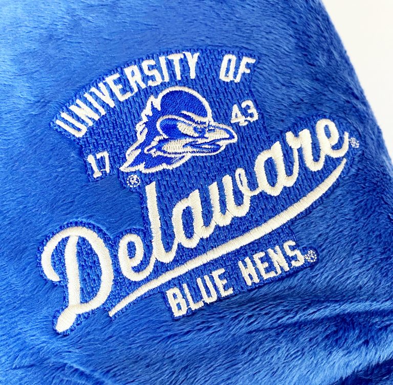 University of Delaware Sherpa Throw Blanket
