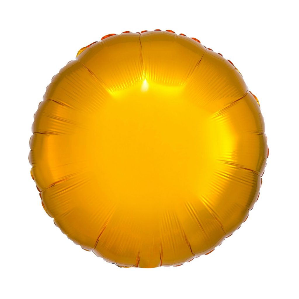 Round Gold Foil Balloon National 5 and 10
