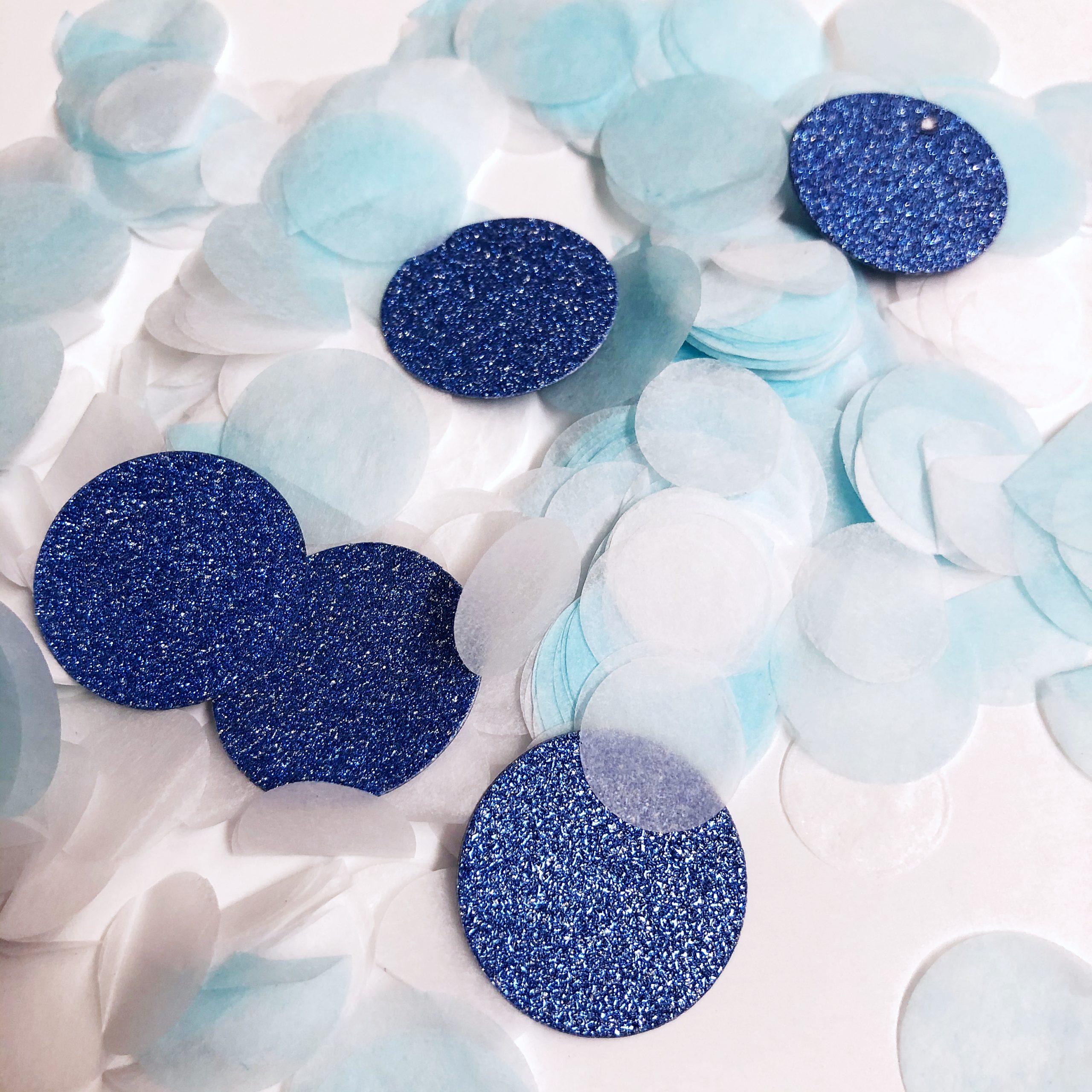 Blue Dot Glitter Confetti – National 5 and 10