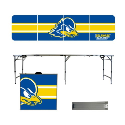 University of Delaware 8' Folding Tailgate Table