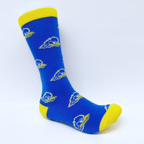 University of Delaware All-Over YoUDee Crew Sock