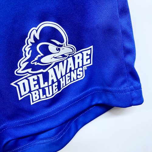 University of Delaware Badger Men's Athletic Short with Pockets - Royal