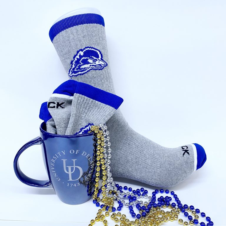 University of Delaware "Perfect Pair" Sock and Mug gift set