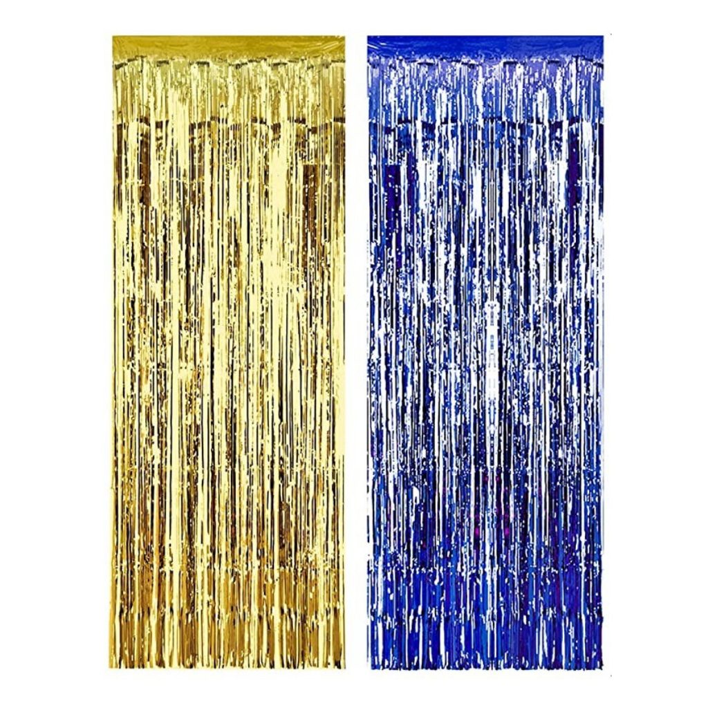 Metallic curtain backdrop national 5 and 10