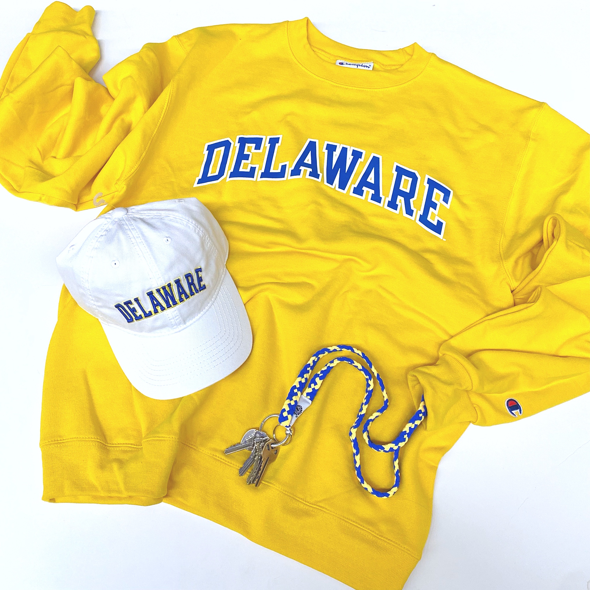 University of Delaware Under Armour Arched Delaware Hoodie - Royal