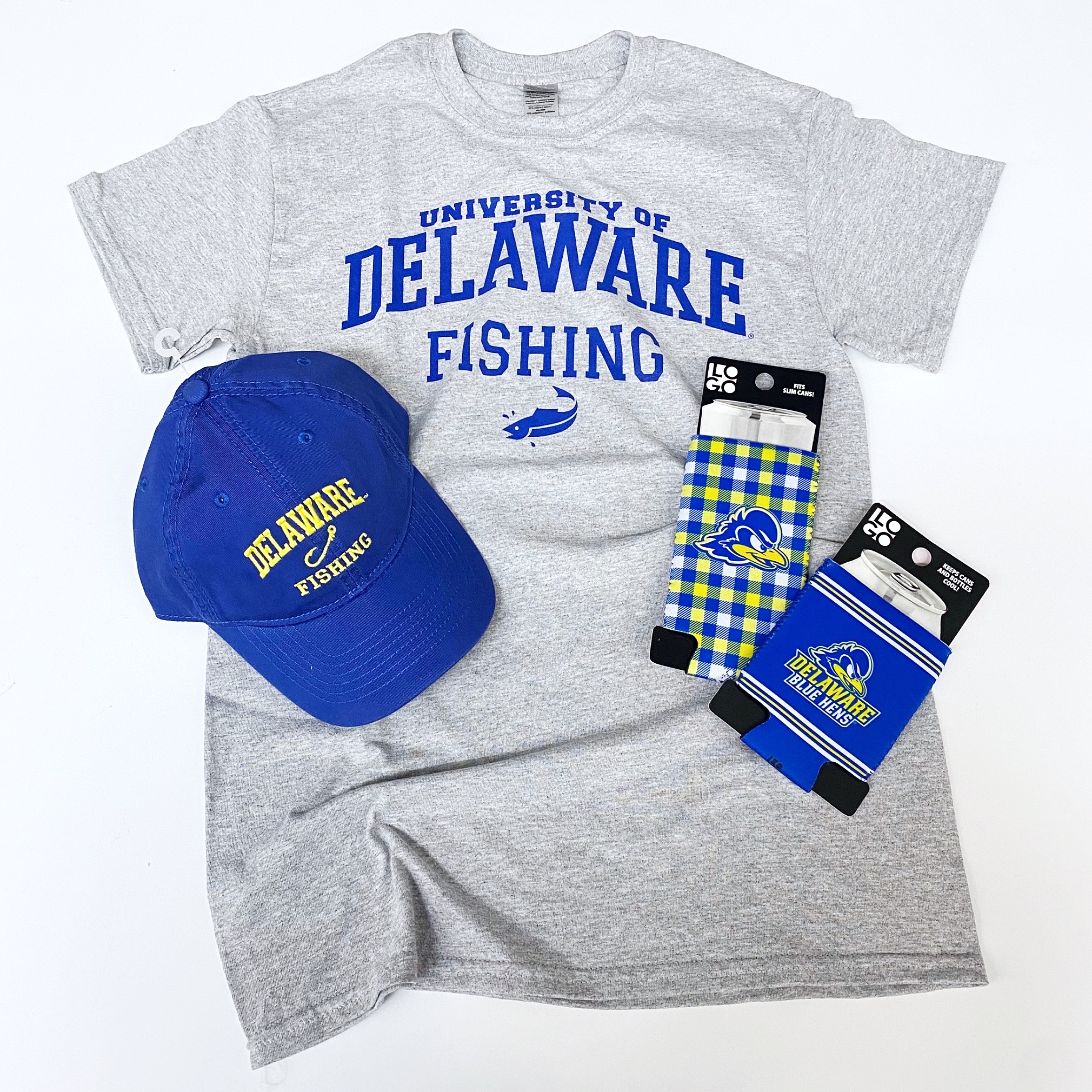 University of Delaware Fishing T-shirt - Oxford