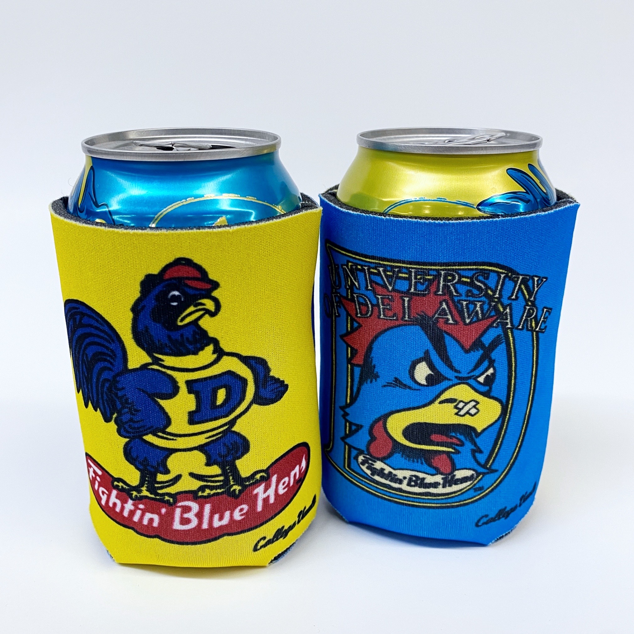 University of Delaware Color Block Can Koozie – National 5 and 10