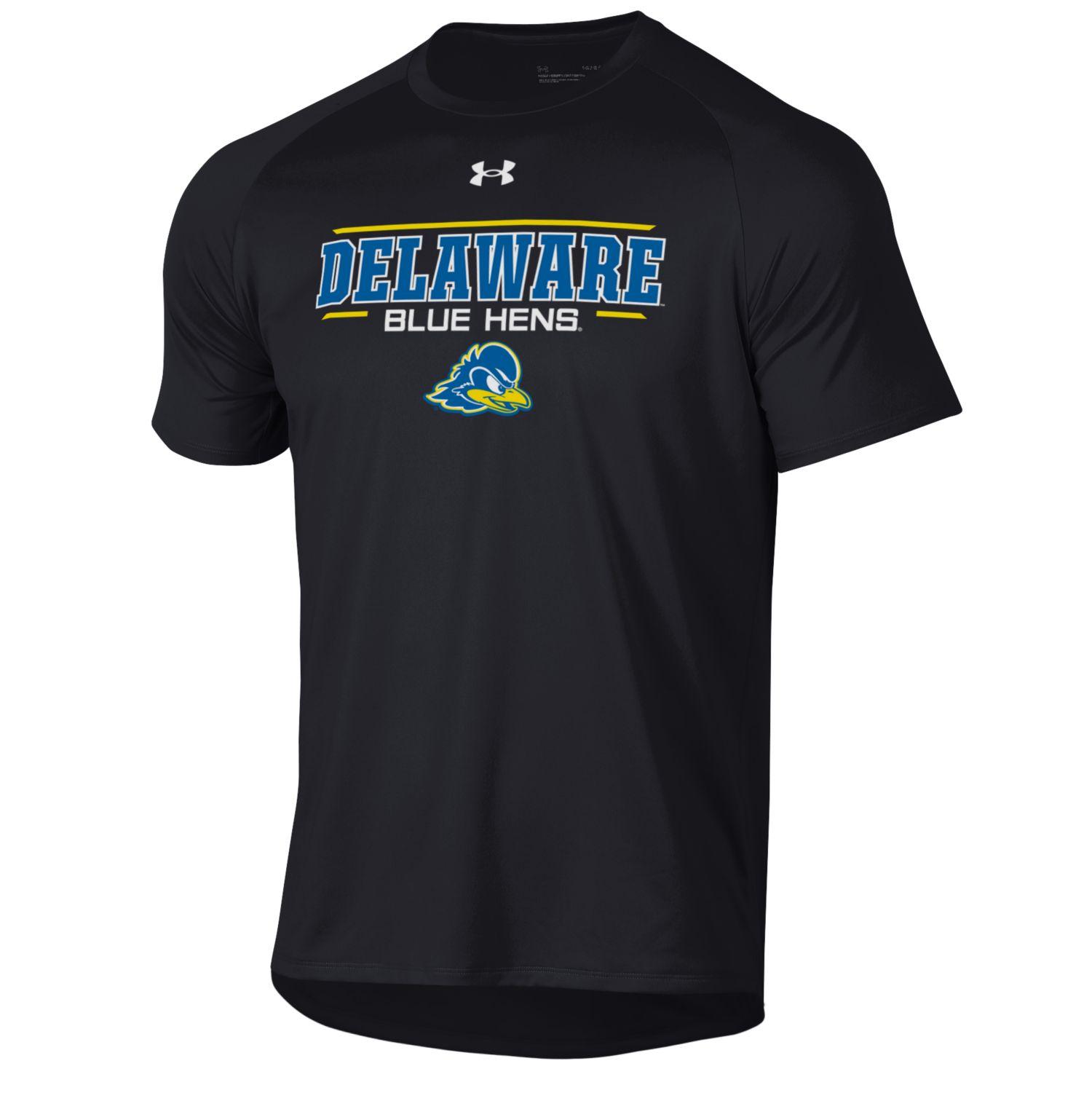 University of Delaware Under Armour Short Sleeve Performance T-shirt –  Black – National 5 and 10