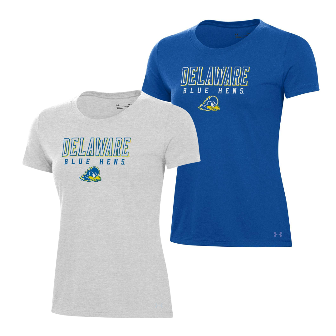 University of Delaware Women's Under Armour Charged Cotton T-shirt