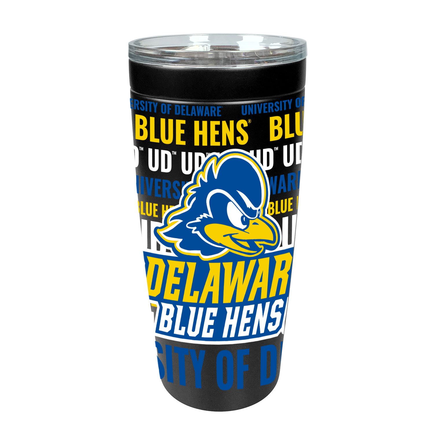 University of Delaware Insulated Koozie Travel Tumbler – National 5 and 10