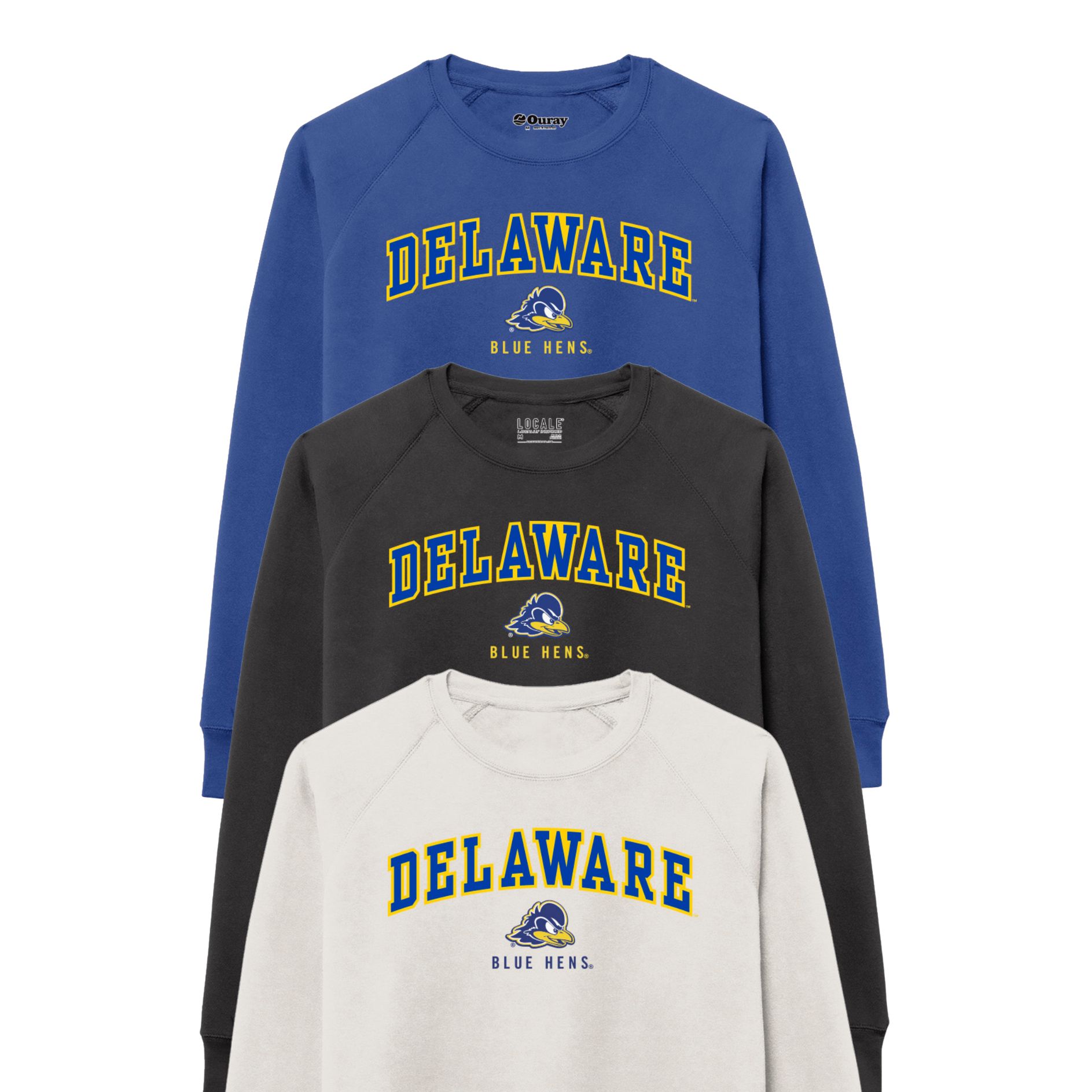 University of Delaware Ouray Tackle Twill Crewneck Sweatshirt