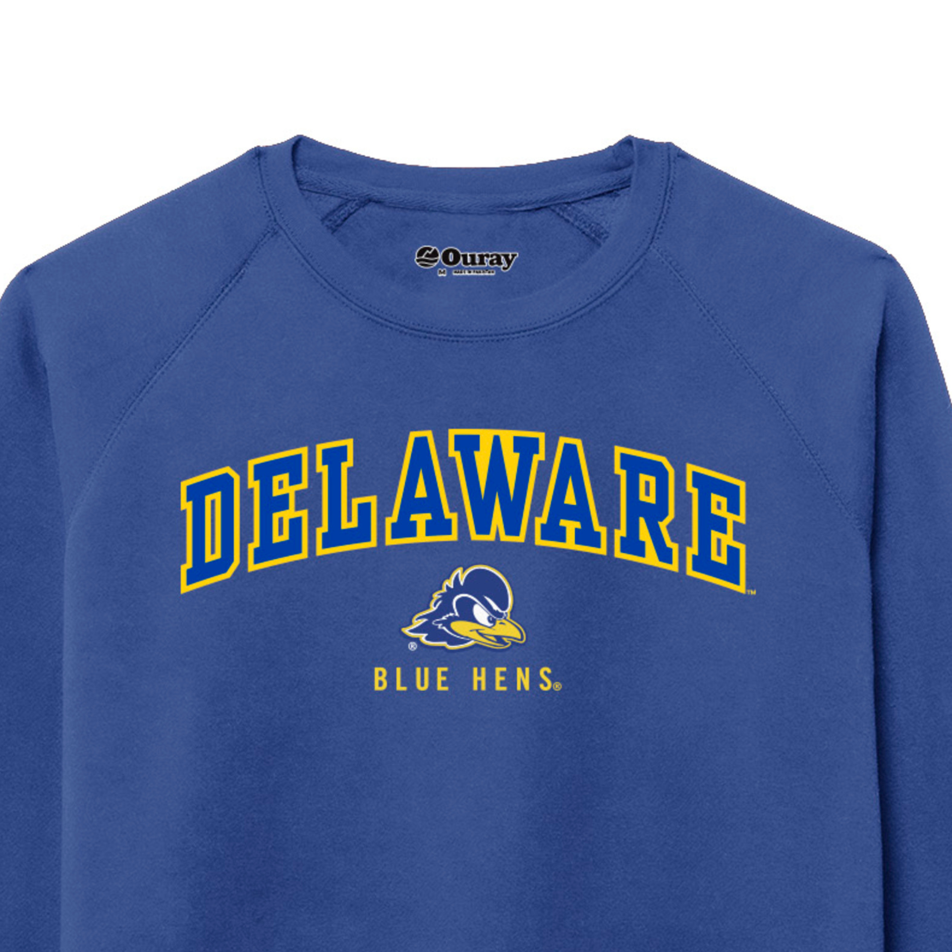 University of Delaware Ouray Tackle Twill Sweatshirt - Royal